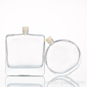 4ML-15ML الزجاج الشفاف زجاجة العطور تغليف العناية بالبشرة